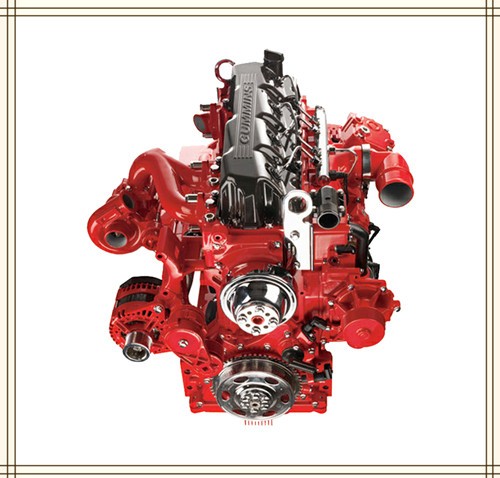 Arbre à manivelle de moteur diesel de 6 litres 3965009 pour pièces d'excavatrice 5