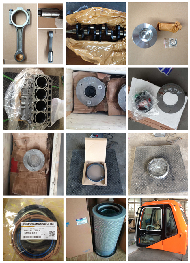 Cylindre à bras hydraulique de haute qualité pour excavateur PC200-7 assemblage de cylindres à seau à bras 707-01-XZ820 707-01-XZ830 PC200-6 8