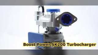 Présentez le turbocompresseur TA3134 de haute qualité pour la pelle SK200 KATO HD700 HD820 pour vous