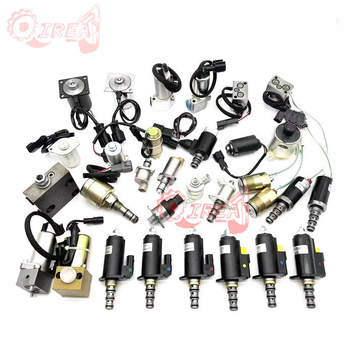 D59-105-05 Excavator Electrical Parts For D6115 24V Engine Fuel Shutdown Flameout Solenoid Valve